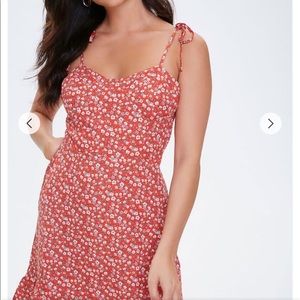 Floral Print Cami Mini Dress